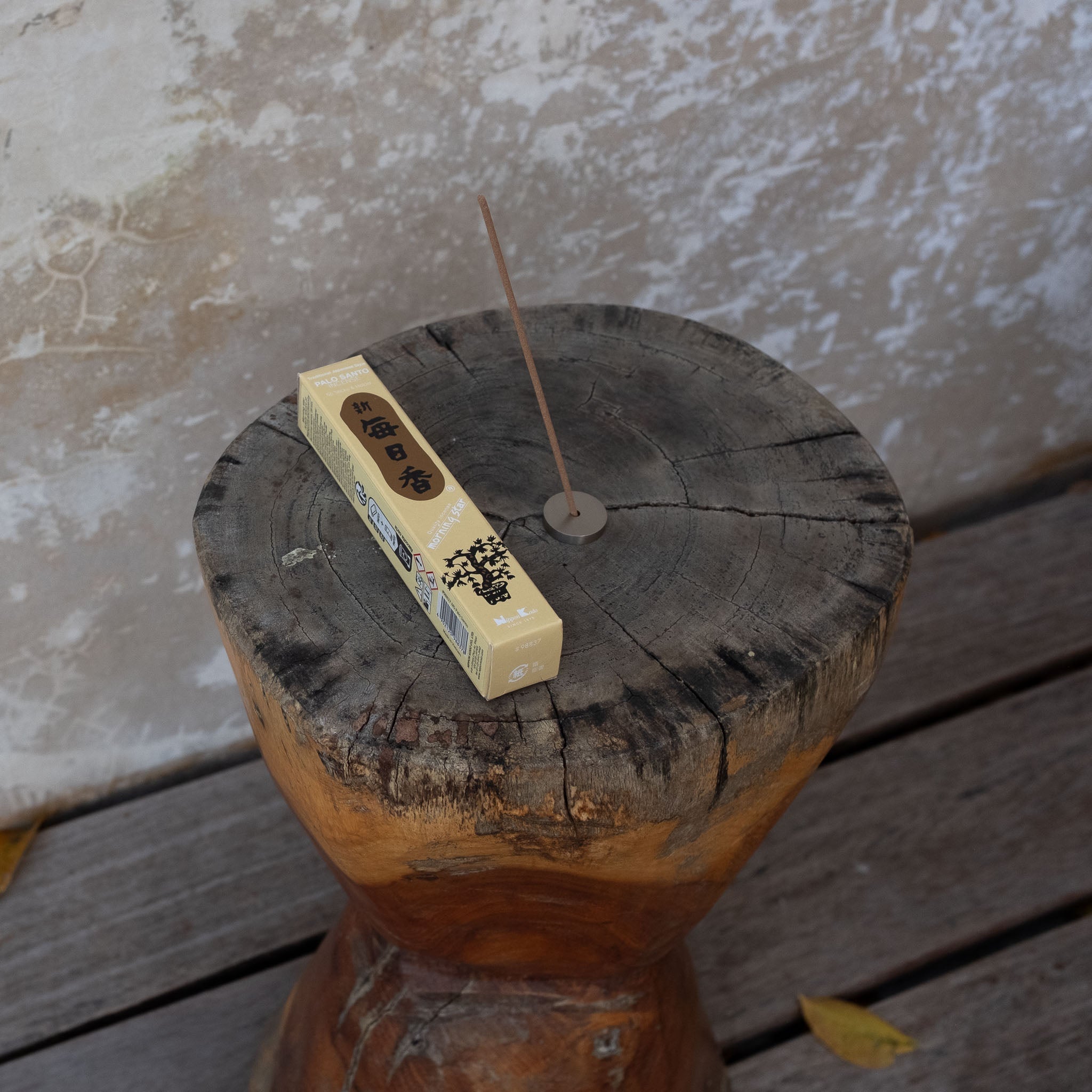 Nippon Kodo Morning Star Vanilla Incense by Sensing, offering a sweet, calming aroma ideal for meditation, relaxation, and enhancing your home ambiance with premium Japanese incense.