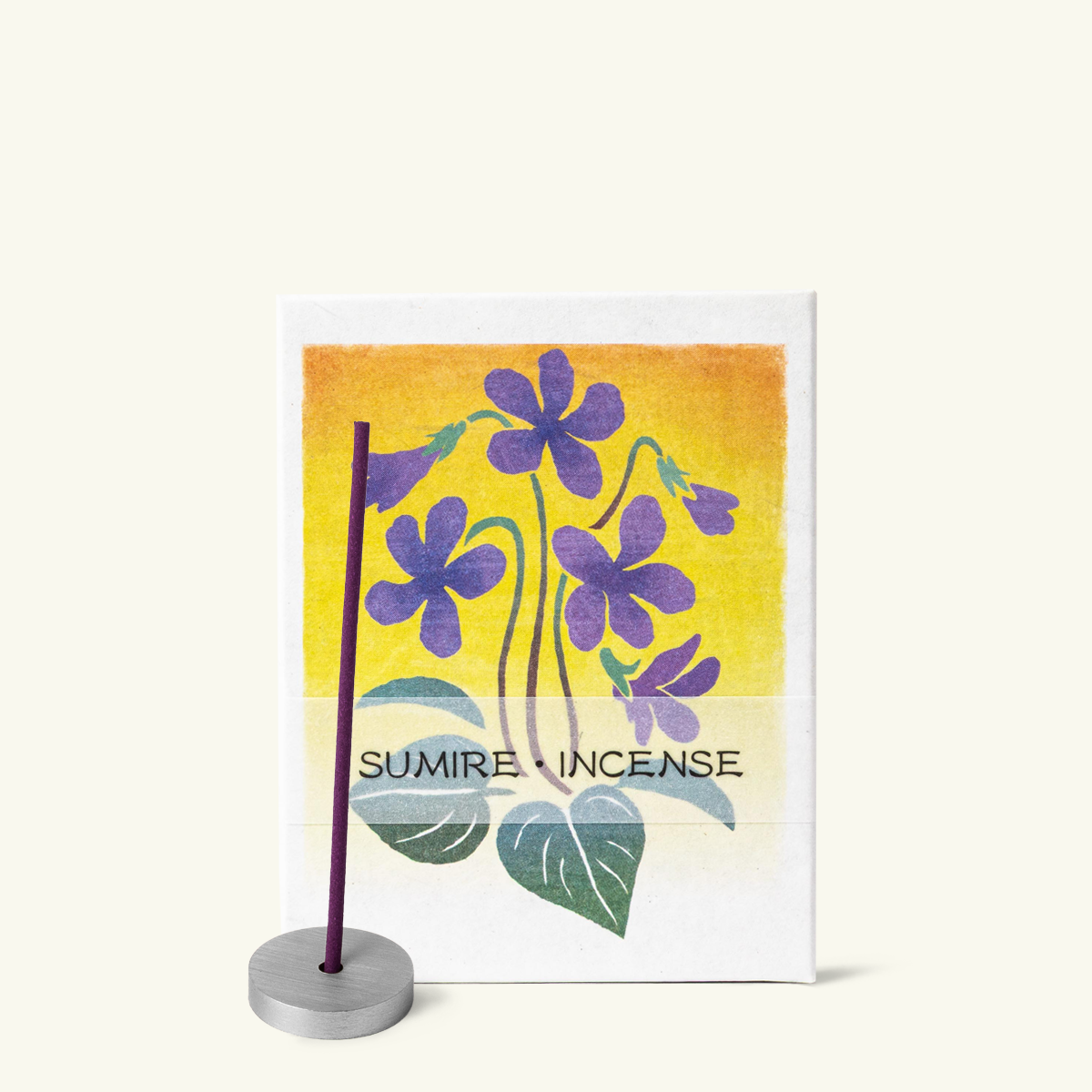 Kousaido Hanga Violet Sumire Incense Sticks