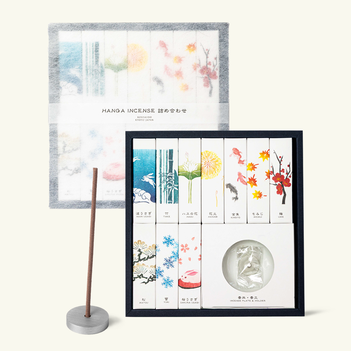 Kousaido Hanga Favourites Japanese Incense Set