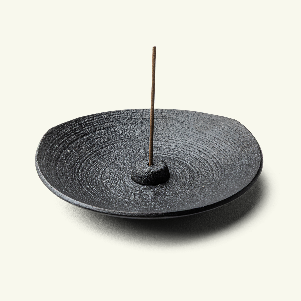 Sanpou Tri-Corner Cast Iron Incense Holder