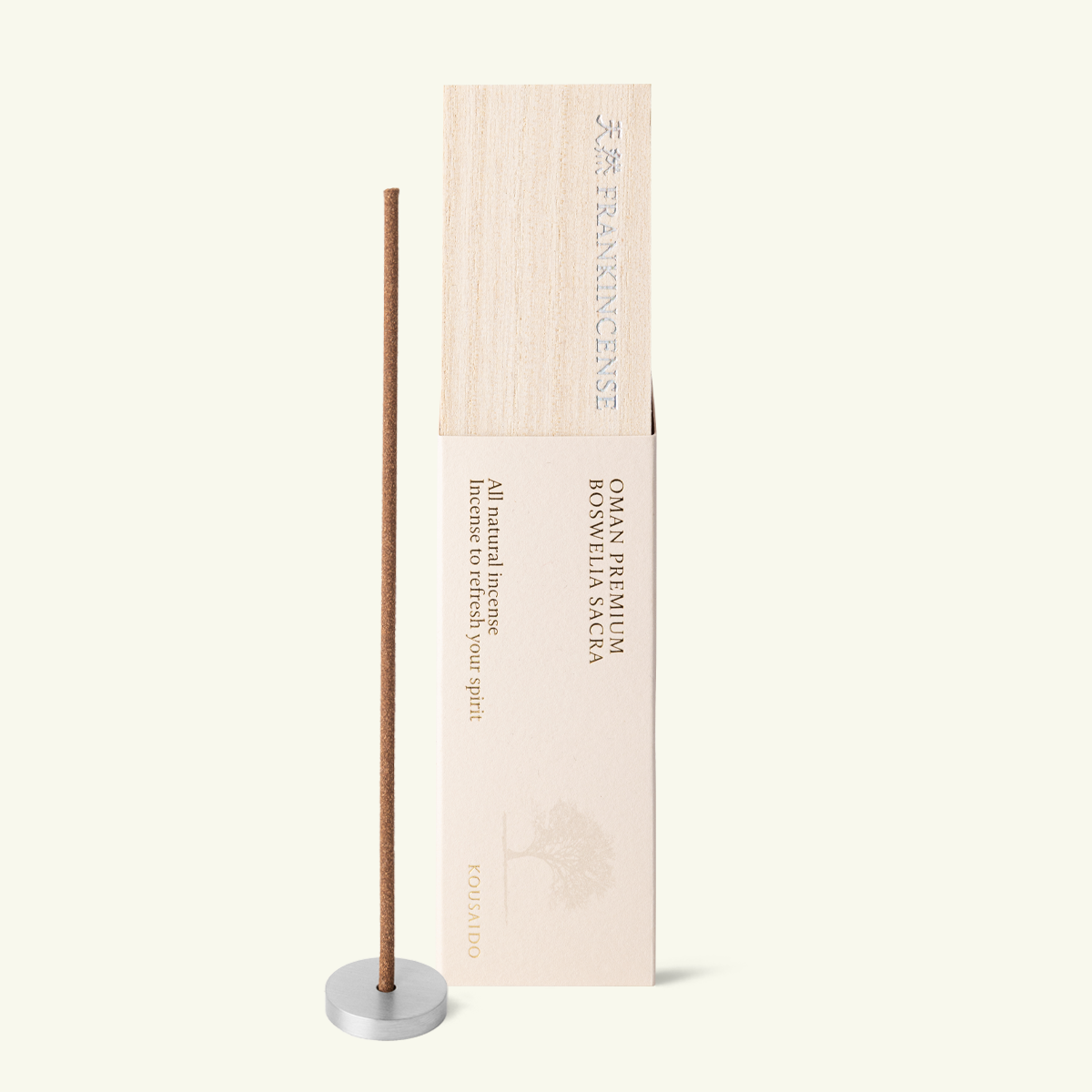 Kousaido All Natural Japanese Frankincense incense, 20 sticks