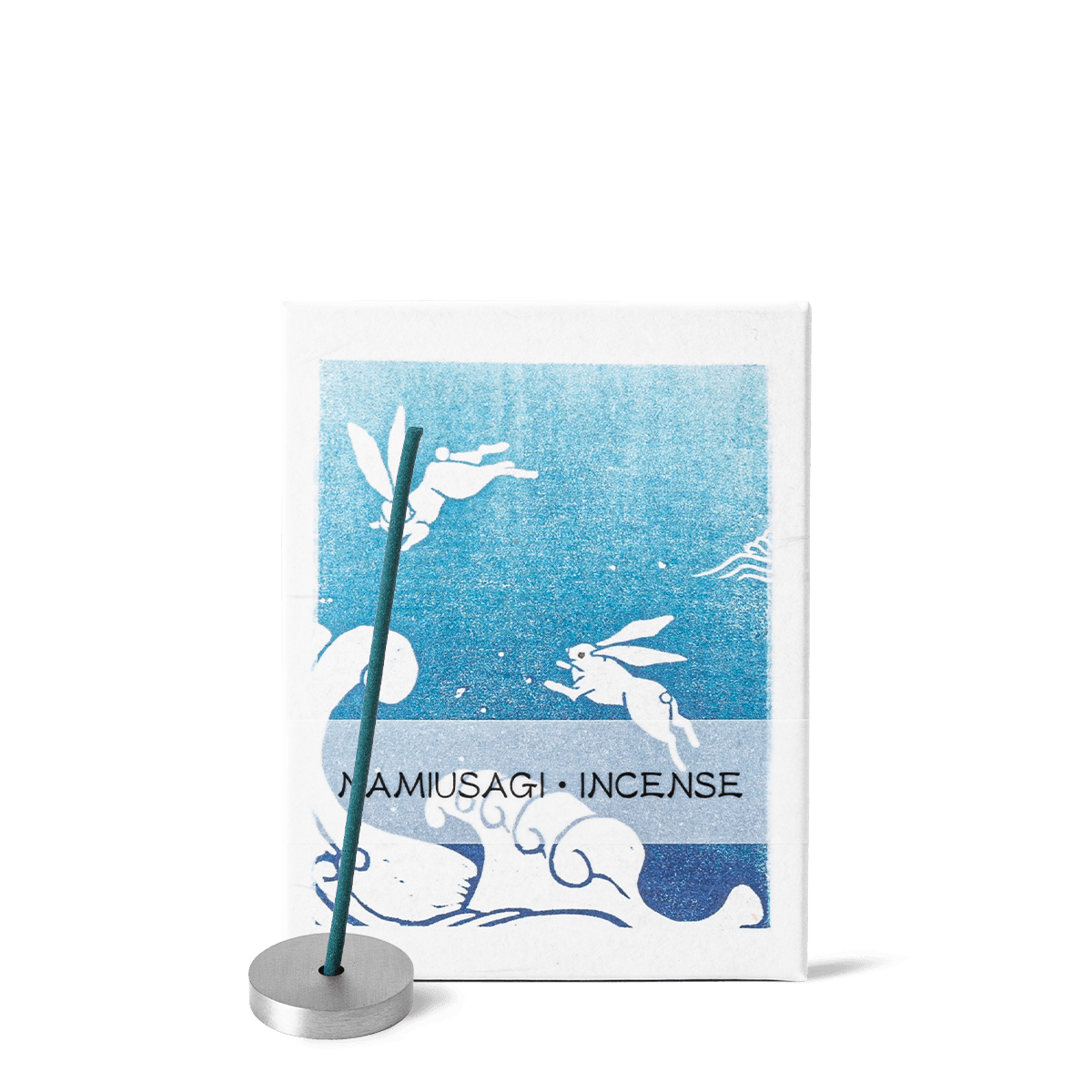 Kousaido incense - Surfing Bunny Hanga - Nami Usagi Incense - Sensing