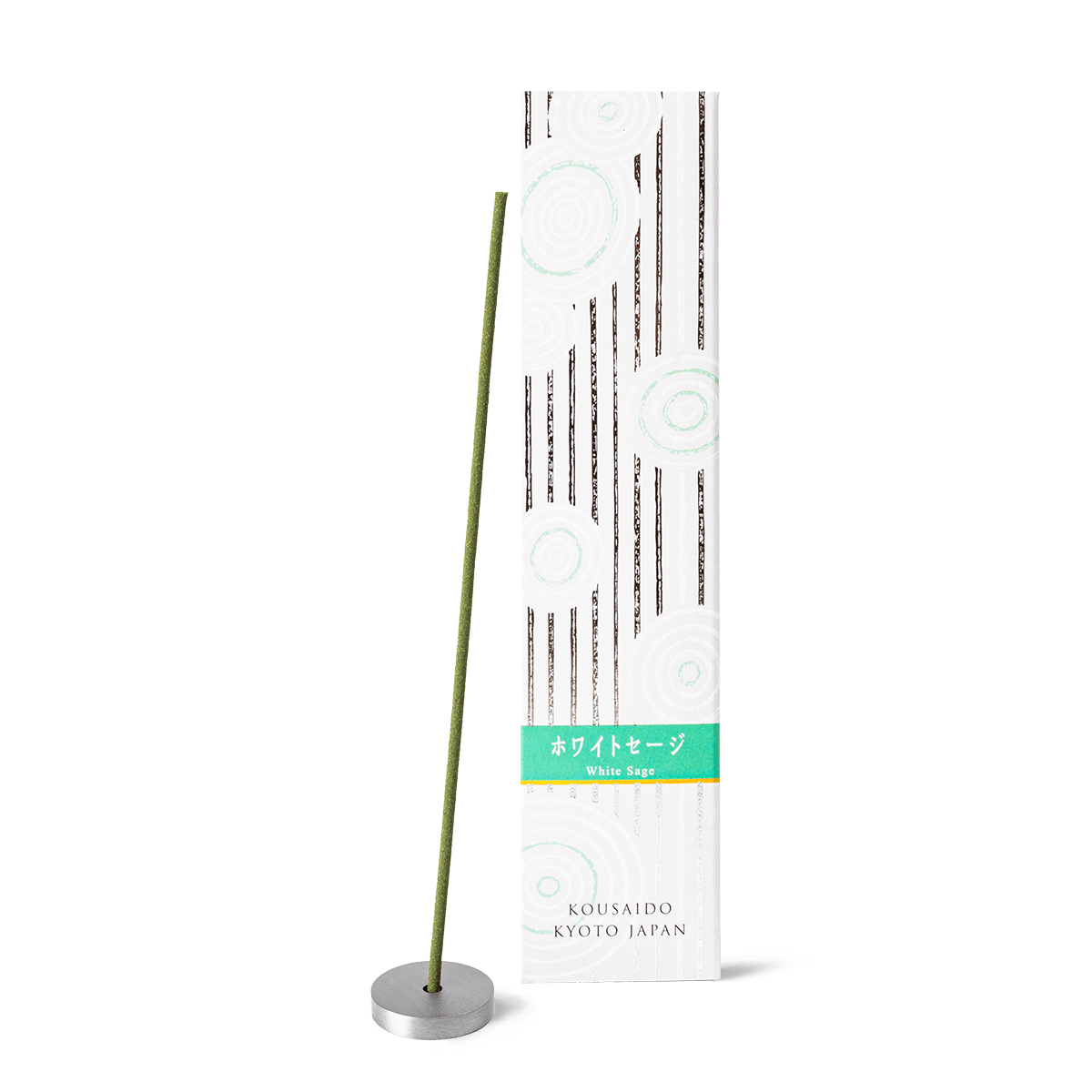 Kousaido incense - Hyakuraku-Kou - White Sage Incense - Sensing