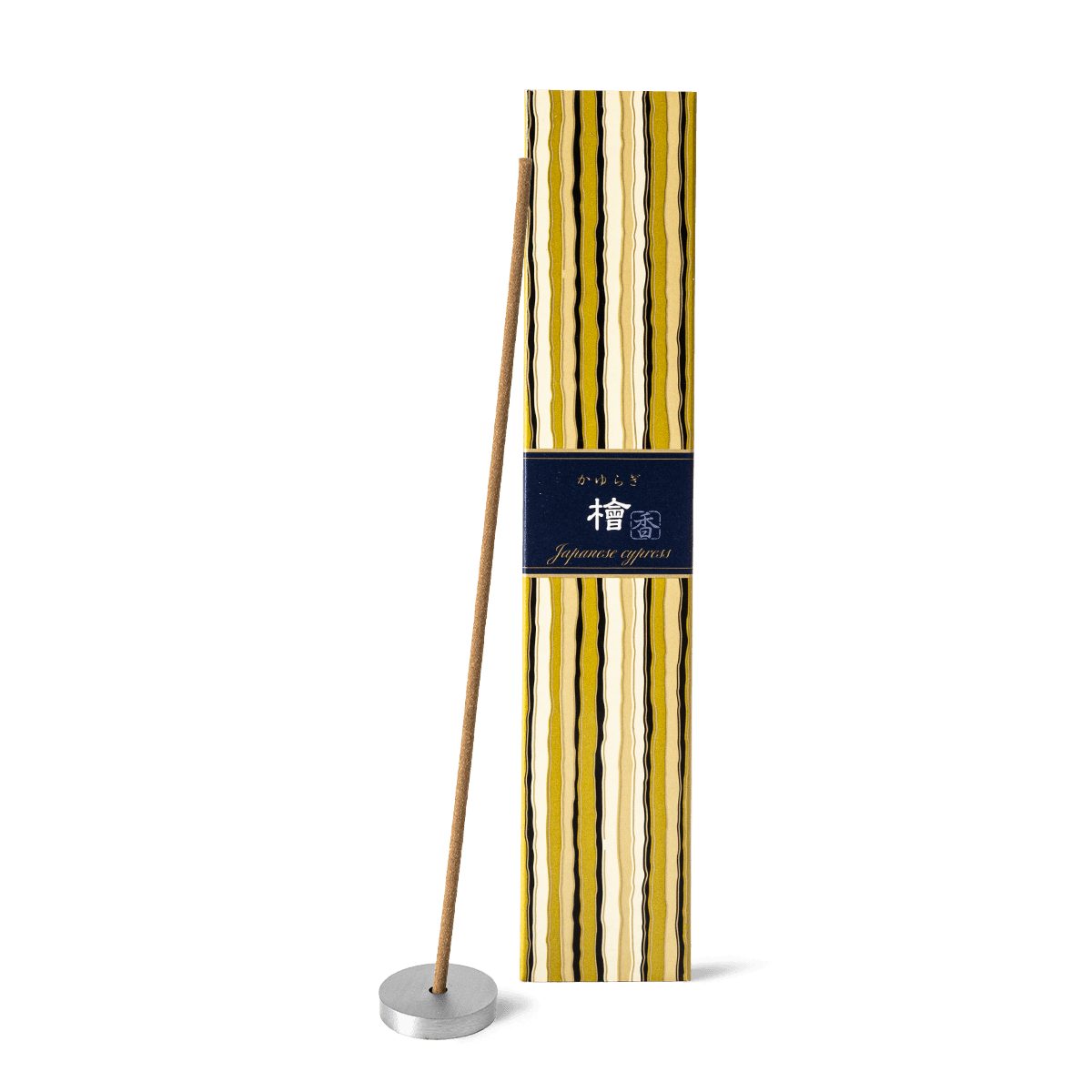 Nippon Kodo Kayuragi Japanese Cypress incense sticks – calming Japanese incense with fresh, woody cypress fragrance for a peaceful home environment - Sensing