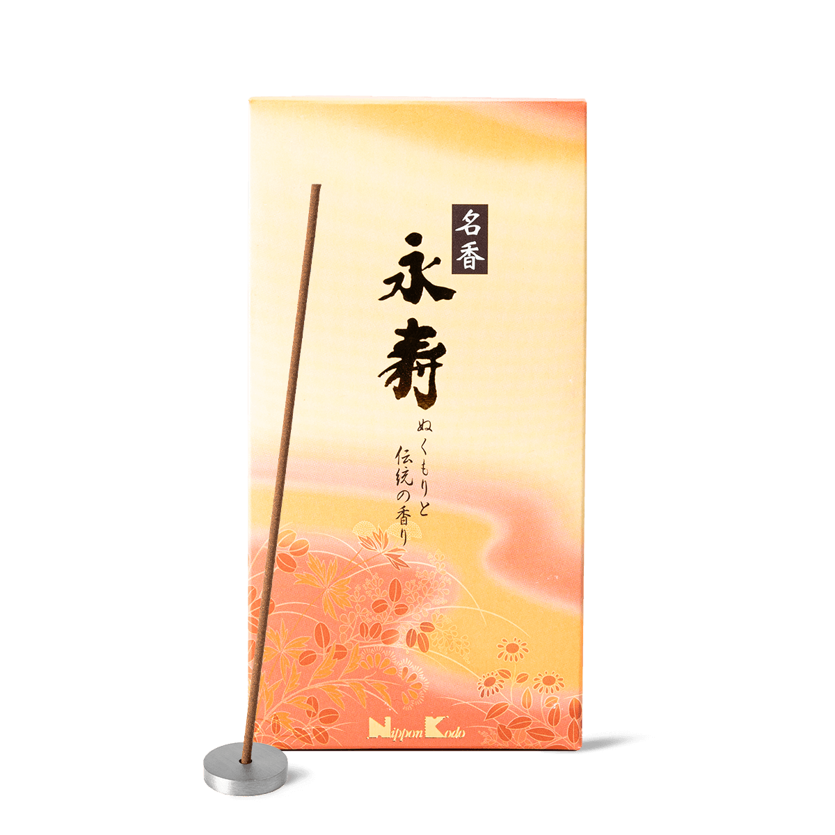 Eiju Meiko Cinnamon and Amber Incense Sticks by Nippon Kodo – Japanese incense with a warm, spicy cinnamon and rich amber fragrance, ideal for creating a calming, meditative atmosphere or enhancing relaxation at home - Sensing. 