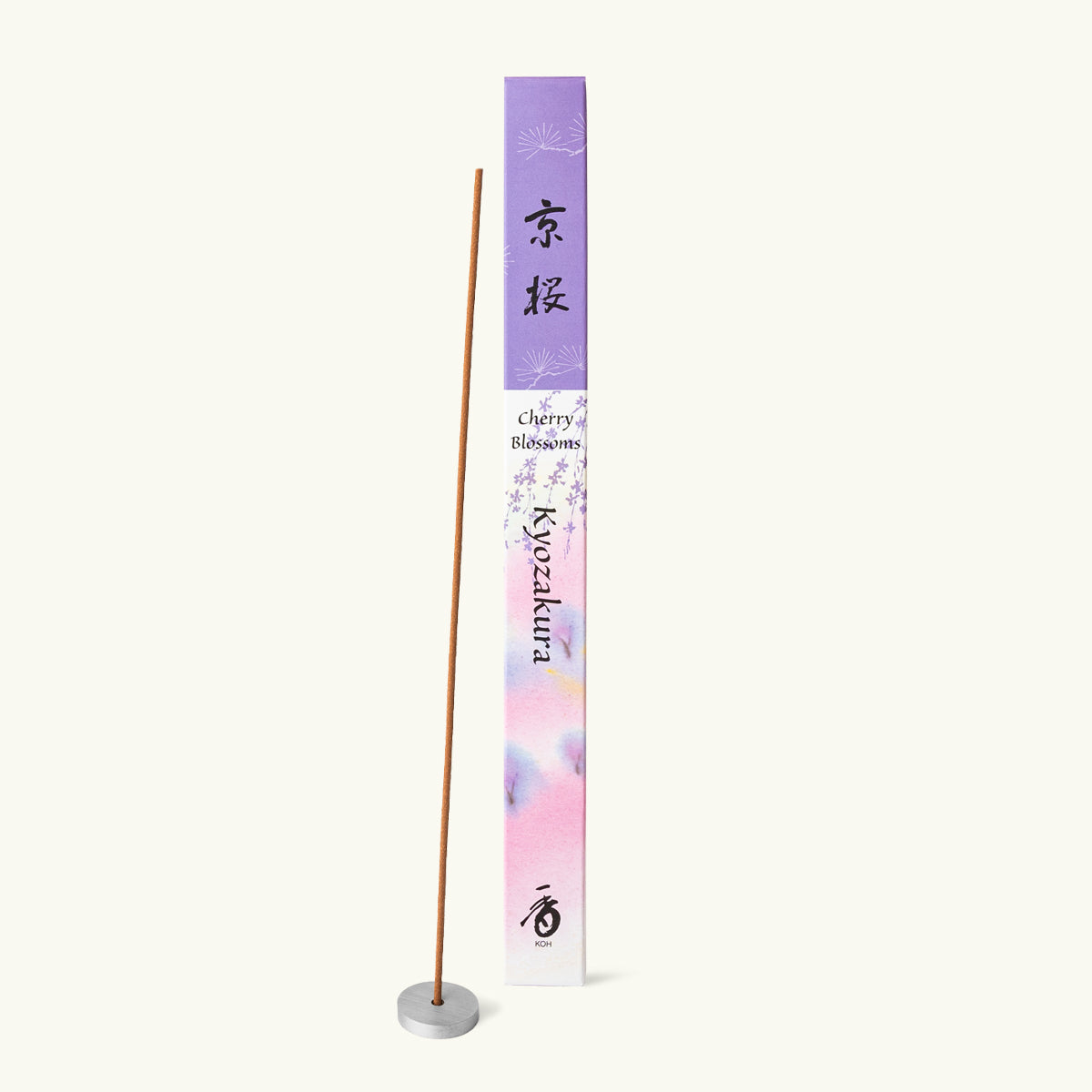 Shoyeido Cherry Blossom Japanese incense sticks box with floral sakura fragrance from Kyoto, 35 sticks
