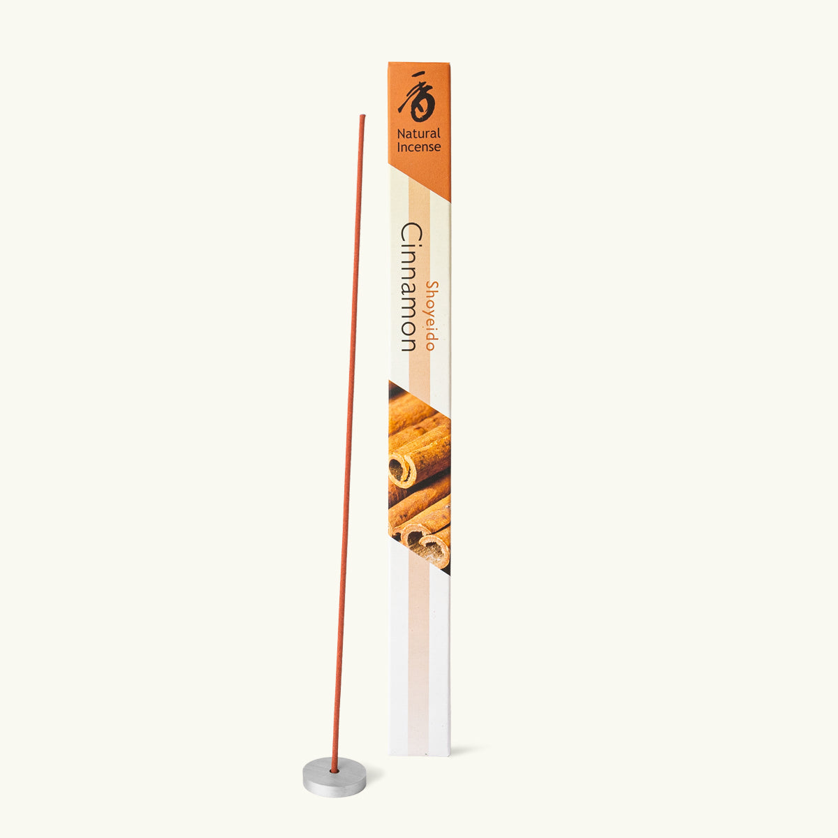 Shoyeido Cinnamon Japanese incense sticks Overtones range with warm spiced fragrance from Kyoto, 35 sticks
