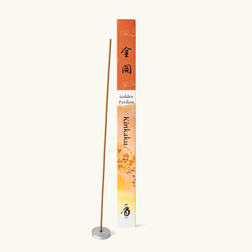 Shoyeido Golden Pavilion Kin Kaku Incense | Japanese Incense Sticks ...