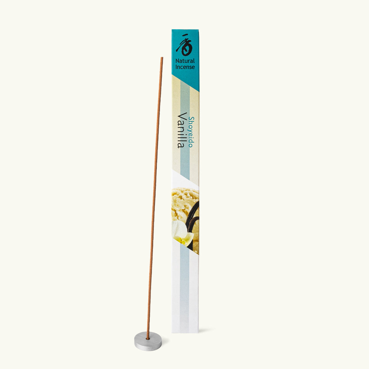 Shoyeido Vanilla Japanese incense sticks Overtones range with sweet vanilla fragrance from Kyoto, 35 sticks

