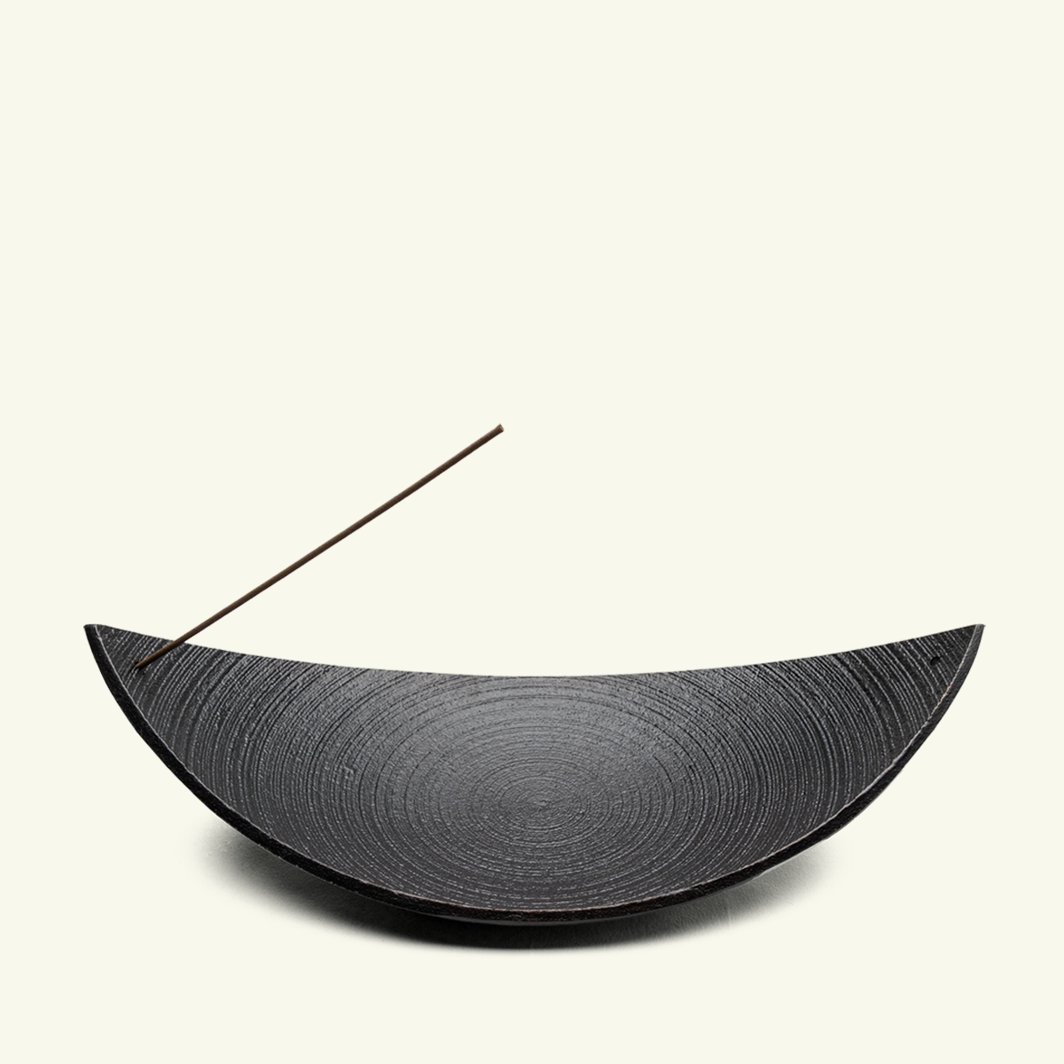 Large Japanese Cast Iron Incense Holder – Sasabune Bamboo Leaf Boat